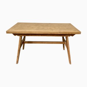 Wooden Table by René Gabriel, 1950s