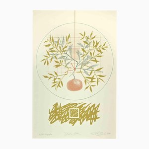 Leo Guida, Future Garden, Siebdruck, 1976