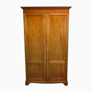 Edwardian Two Door Wardrobe in Mahogany, 1905