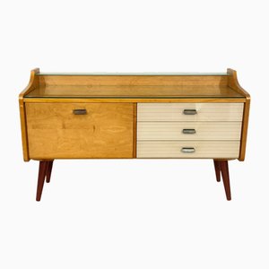 Vintage Lowboard with Drawers, 1960s