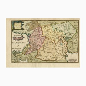 Karte des Heiligen Landes und des Paradieses Terrae Canaan