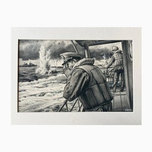 Charles Burki, The Captains Despair, 1970, Paper