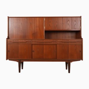Danish Teak Highboard, Denmark, 1960s