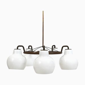 Ring Crown Light by Vilhelm Lauritzen for Louis Poulsen, 1940s
