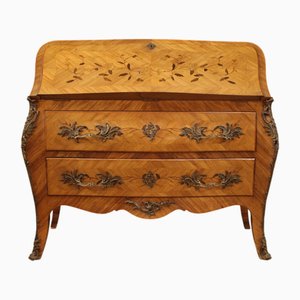 20th Century French Inlaid Bureau, 1960s