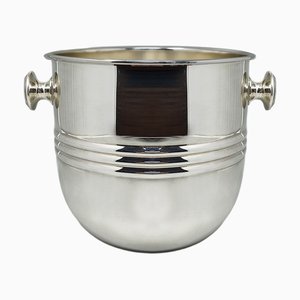 Versilberter italienischer Vintage Eiskübel von Sheratonn, 1960er