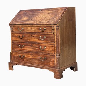 Antique George III Secretaire in Mahogany, 1770