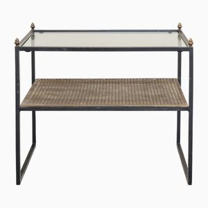 Rechteckiger Vintage Beistelltisch aus Eisen, Spanien, 1950er