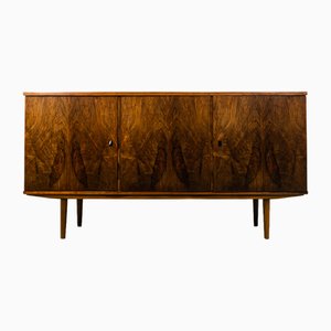 Credenza vintage in noce di LFM, Polonia, anni '70