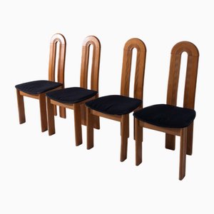Postmodern Italian Chairs attributed to Mobilgirgi, 1980s, Set of 4