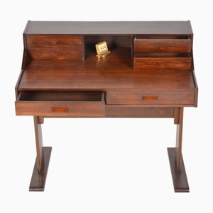 Secretaire Mid-Century moderno in teak di Gianfranco Frattini, Italia, anni '70