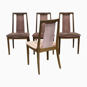 Sedie vintage in teak di G-Plan, anni '80, set di 4