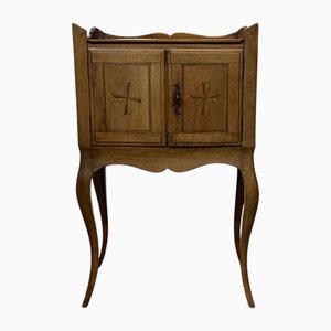 Louis XV Bedside Table in Walnut