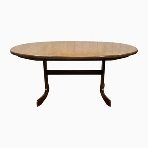 Tavolo vintage in teak con prolunga a forma di farfalla di G-Plan, anni '70