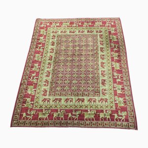 Tapis à Poils Crochets avec Motif Pazyryk, Europe, 1920