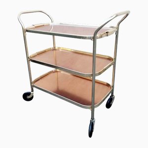 Mid-Century Modern Serving Bar Trolley from Kaymet, 1960s