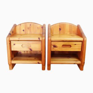 Danish Bedside Tables by Rainer Daumiller, 1970, Set of 2