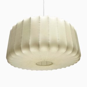 Lampada a sospensione Mid-Century moderna di Friedel Wauer per Goldkant Leuchten, Germania, anni '60