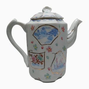 Porcelain Japanese Tea Pot, 1970s