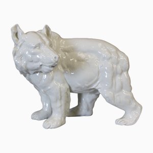 Weißer Porzellanbär, 1950er