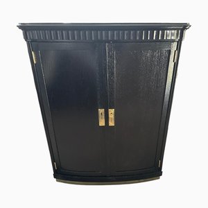 Commode Art Nouveau Noire, 1910s