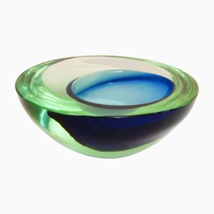 Asymmetrical Murano Bowl, 1960s-1970s