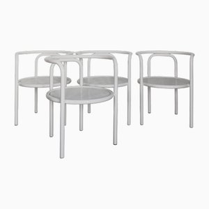 Italian Locus Chairs attributed to Gae Aulenti for Poltronova, 1960s, Set of 4