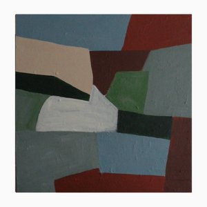 Bodasca, Spuren der Stille, 2025, Acryl auf Leinwand