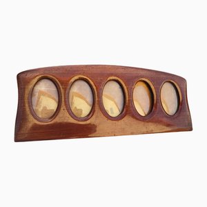 Art Nouveau Wooden Frame for Five Photos