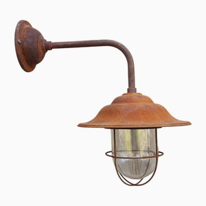 Lampe de Grange d'Extérieur Rouillé, France