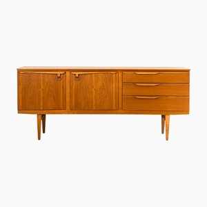 Restored Curved Teak Sideboard from Beautility, 1970s