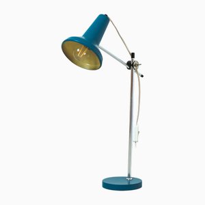 Blue Table Lamp from Szarvasi, 1970s