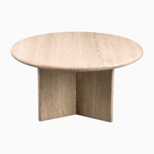 Vintage Travertine Coffee Table, 1970s