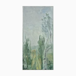 Monika Rossa, Vertical Landscape, 2025, Oil on Canvas