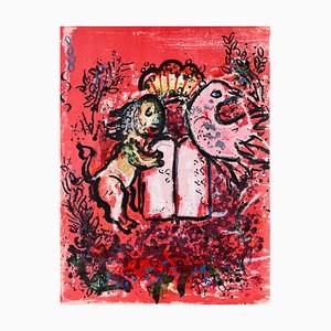 Marc Chagall, Lion Judah, 1962, Litografia