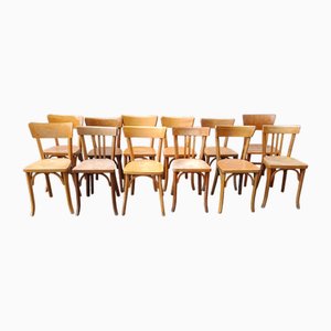Bistro Chairs from Baumann, 1950s, Set of 12