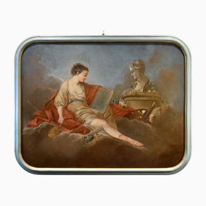 Pierre Charles Trémolières, Figur, 1730, Öl auf Leinwand