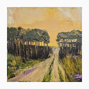 Monika Rossa, Road, 2025, Oil on Canvas