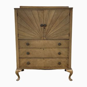 Enfilade Art Déco en Noyer, Angleterre, 1930s