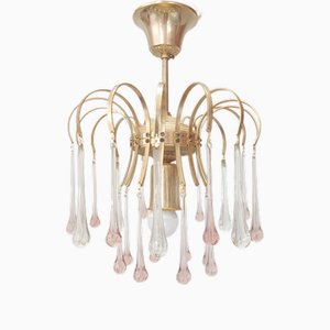 Lampe Princesse en Verre Murano de Venini, 1950s