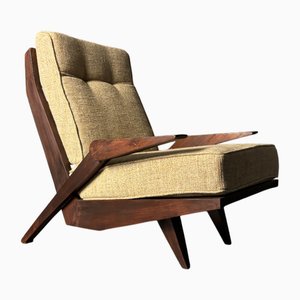 Poltrona Mid-Century modernista di Acacia Gil Borsoi, Brasile, anni '50