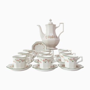 English Eternal Beau Coffee Service for 9 from Johnson Bros, 1980s, Set of 20