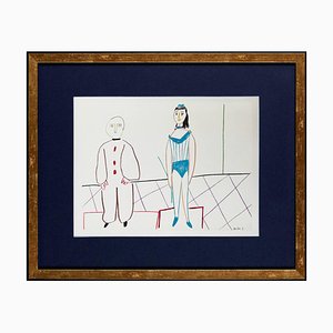 Pablo Picasso, La Comédie Humaine, 1954, Litografia