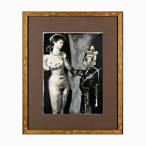 Pablo Picasso, Le Peintre et son Modèle II, Nude, 1954, Lithograph