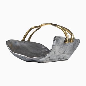 Firewood Holder by David Marshall, 1980s