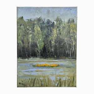 Monika Rossa, Marigolds, 2025, Oil on Canvas