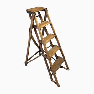 Antique Oak Steps, 1890s