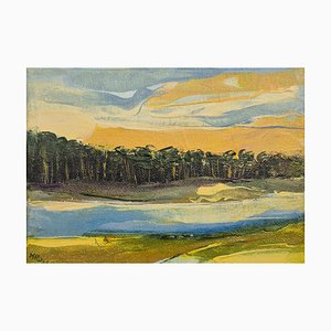 Monika Rossa, Landscape, 2025, Oil on Canvas