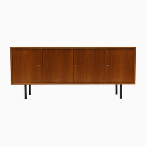 Credenza a quattro ante in teak, Danimarca, anni '60