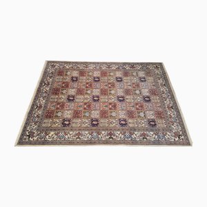 Large Middle Eastern Moud Rug in Hand-Knotted Wool, 1980s